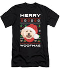 8 Poodle Merry Christmas Greenoptix T-Shirt