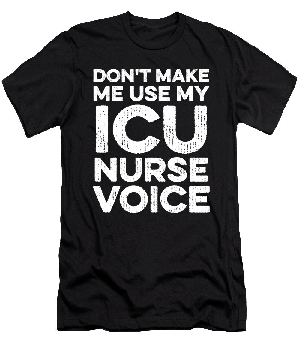 8 Registered Hospital Nurse Crazy Squirrel T-Shirt