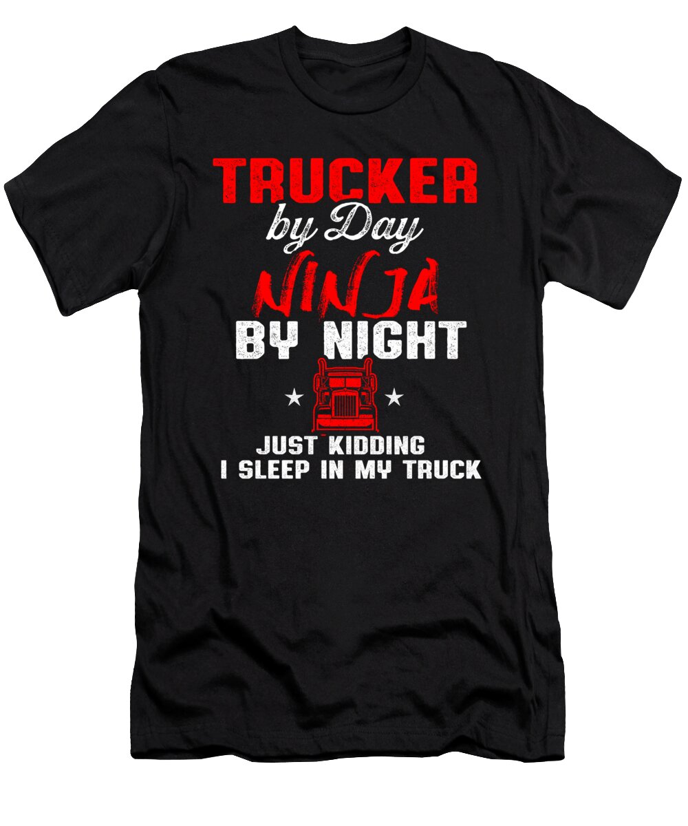 8 Truck Driver Trucker Driving Toms Store T-Shirt