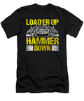 8 Truck Driver Trucker Loader Up Hammer Down Gift Haselshirt T-Shirt