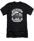 8 Truck Driver Trucking Rig Old Man Trucker Crazy Squirrel T-Shirt