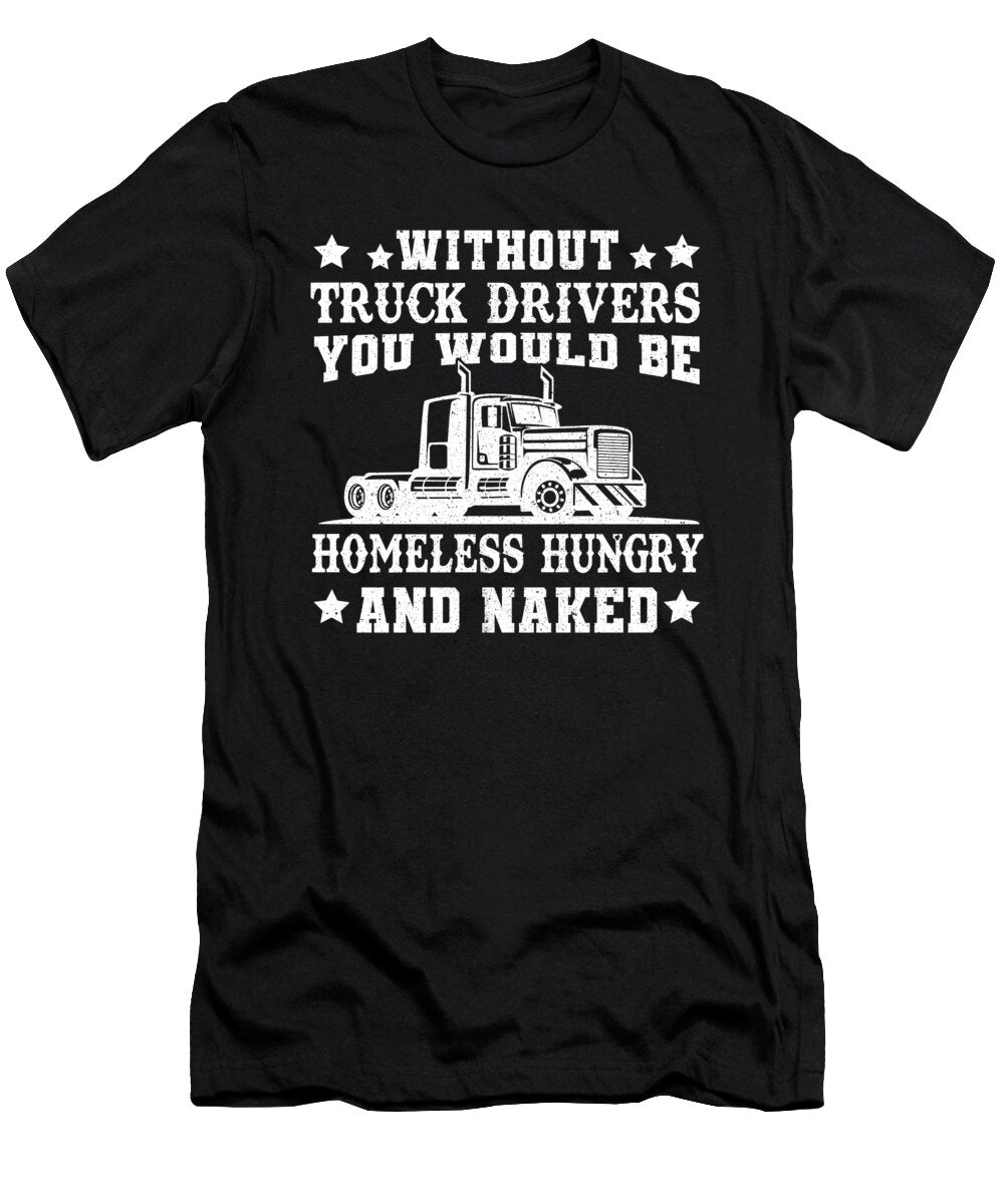 8 Truck Driver Trucking Trucker Jonathan Kraske T-Shirt