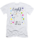 8 Years Birthday Gift Kids Llama Alpaca John Romeo T-Shirt