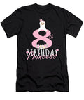 8th Birthday Princess Llama Girl Llamazing 8 Years Old Party Print Art Grabitees T-Shirt
