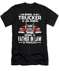 9 Being a Trucker Is an Honor Being a Aunt Is Priceless Fathers Day Dhbubble T-Shirt
