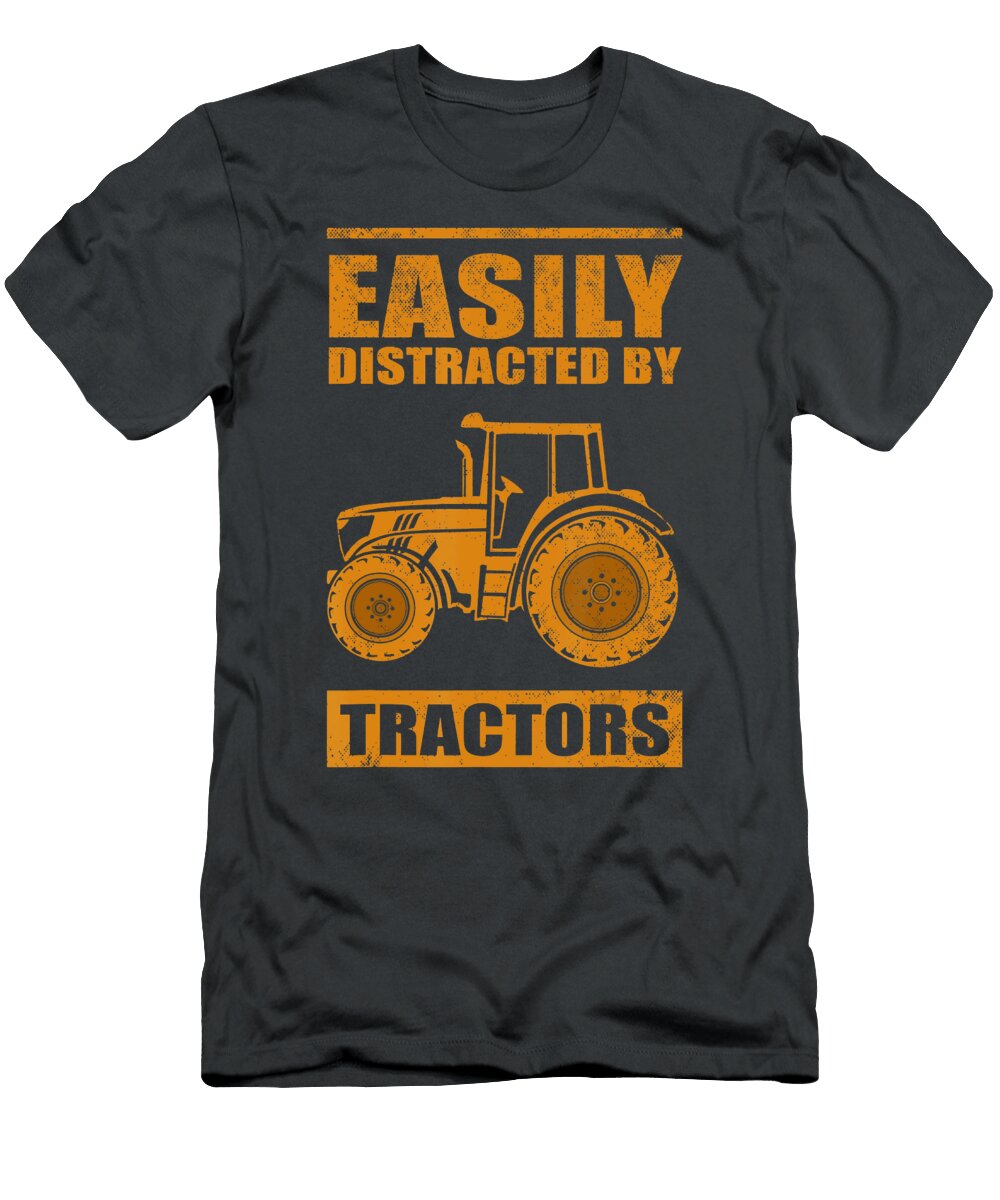 9 Easily Distracted By Tractors Anh Nguyen T-Shirt