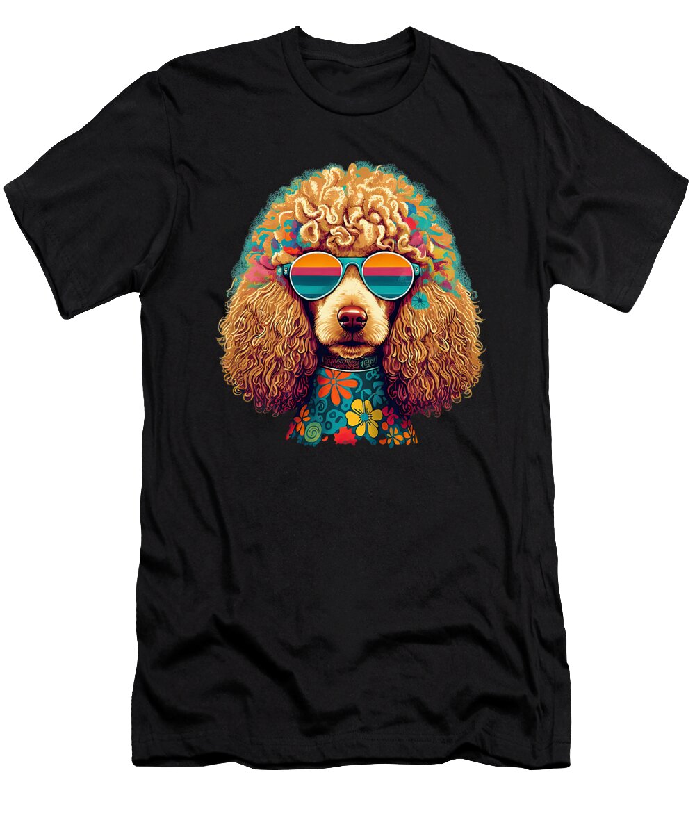 9 Funny Poodle Dog Miniature Poodle Toy Poodle Sophie Eleanor T-Shirt