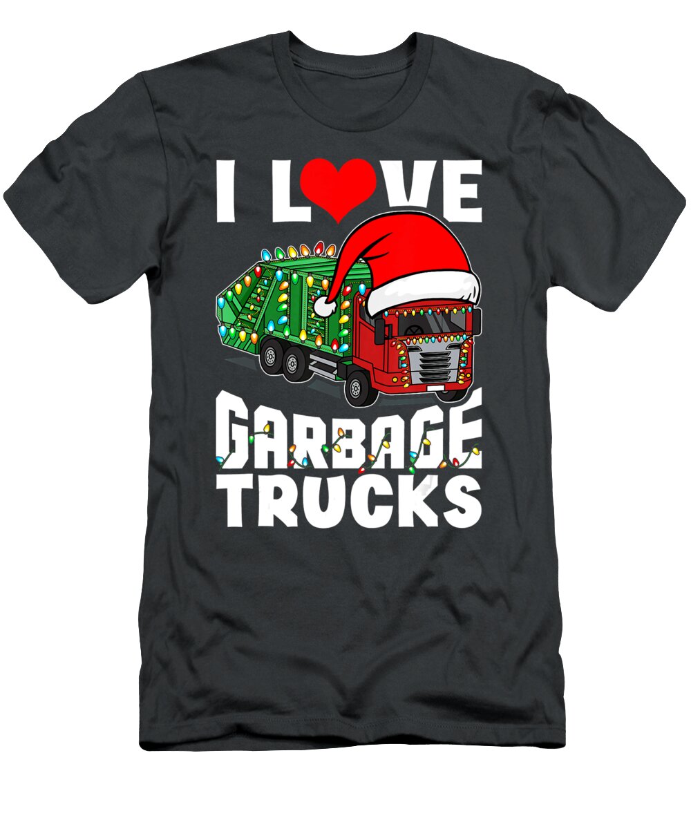 9 I Love Garbage Trucks Anh Nguyen T-Shirt