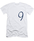 9 in Oxford Blue Simple Script Custom Home Fashions T-Shirt
