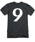 9 in White Typewriter Style Custom Home Fashions T-Shirt