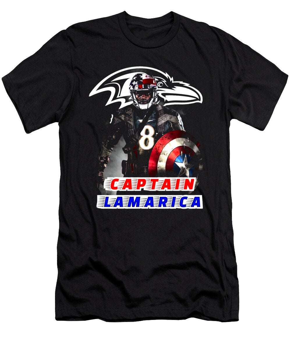 9 Lamar Jackson Kerry Banks T-Shirt