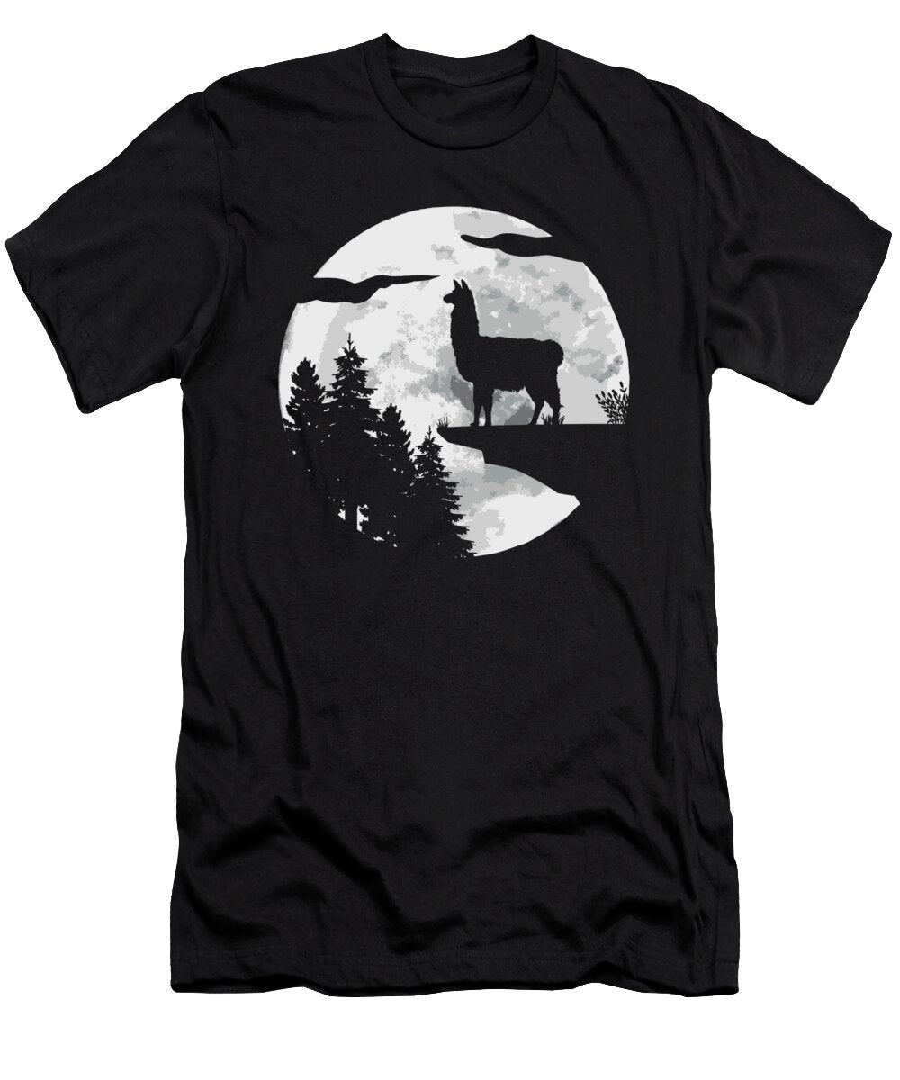 9 Llama Alpaca Crazy Squirrel T-Shirt