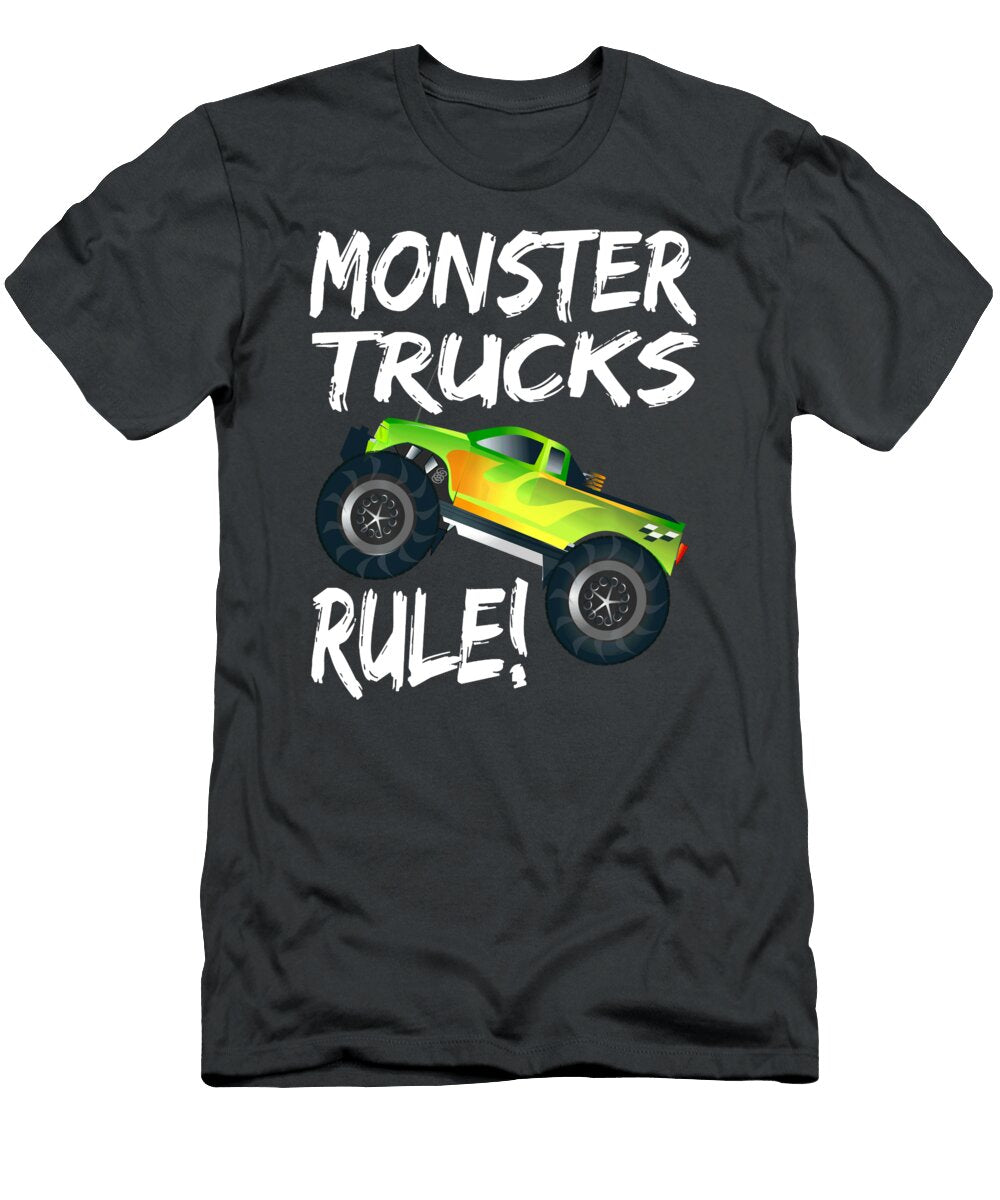 9 Monster Trucks Rule Anh Nguyen T-Shirt