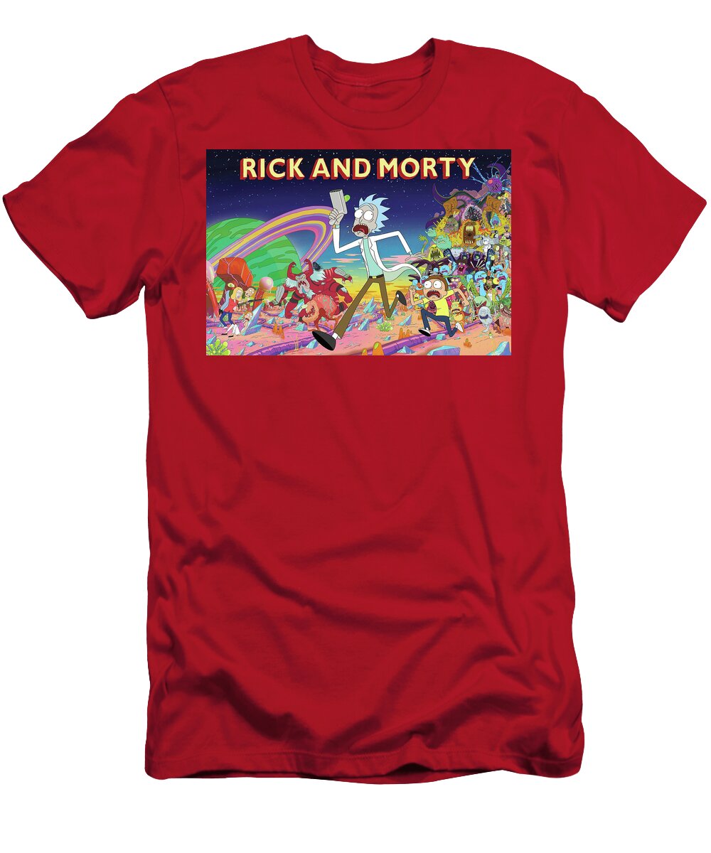 9 Morty Rick Vladimir Cotte T-Shirt