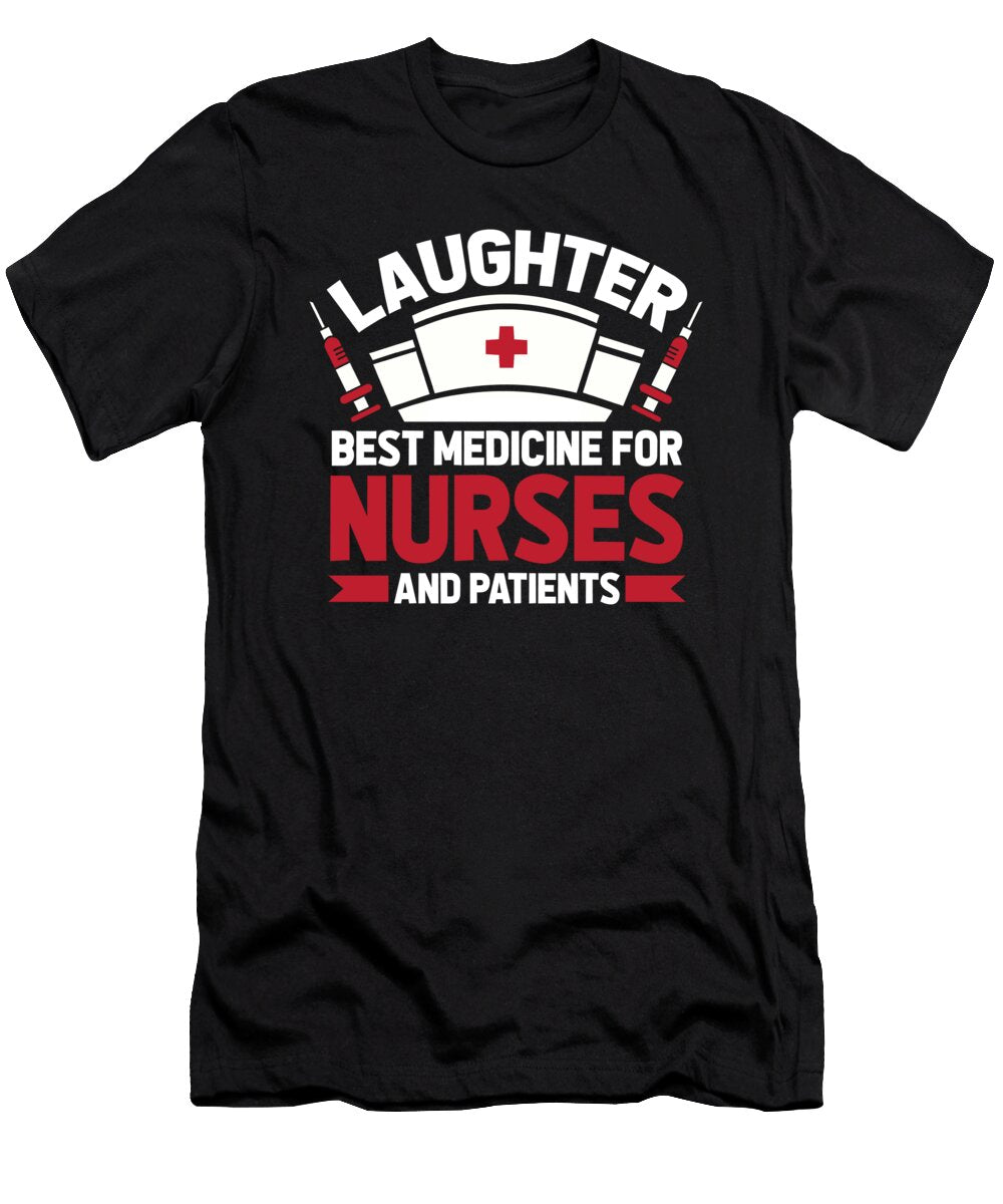 9 Nursing Hospital Caretaker Nurse Crazy Squirrel T-Shirt
