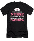 9 Nursing Hospital Caretaker Registered Nurse Crazy Squirrel T-Shirt