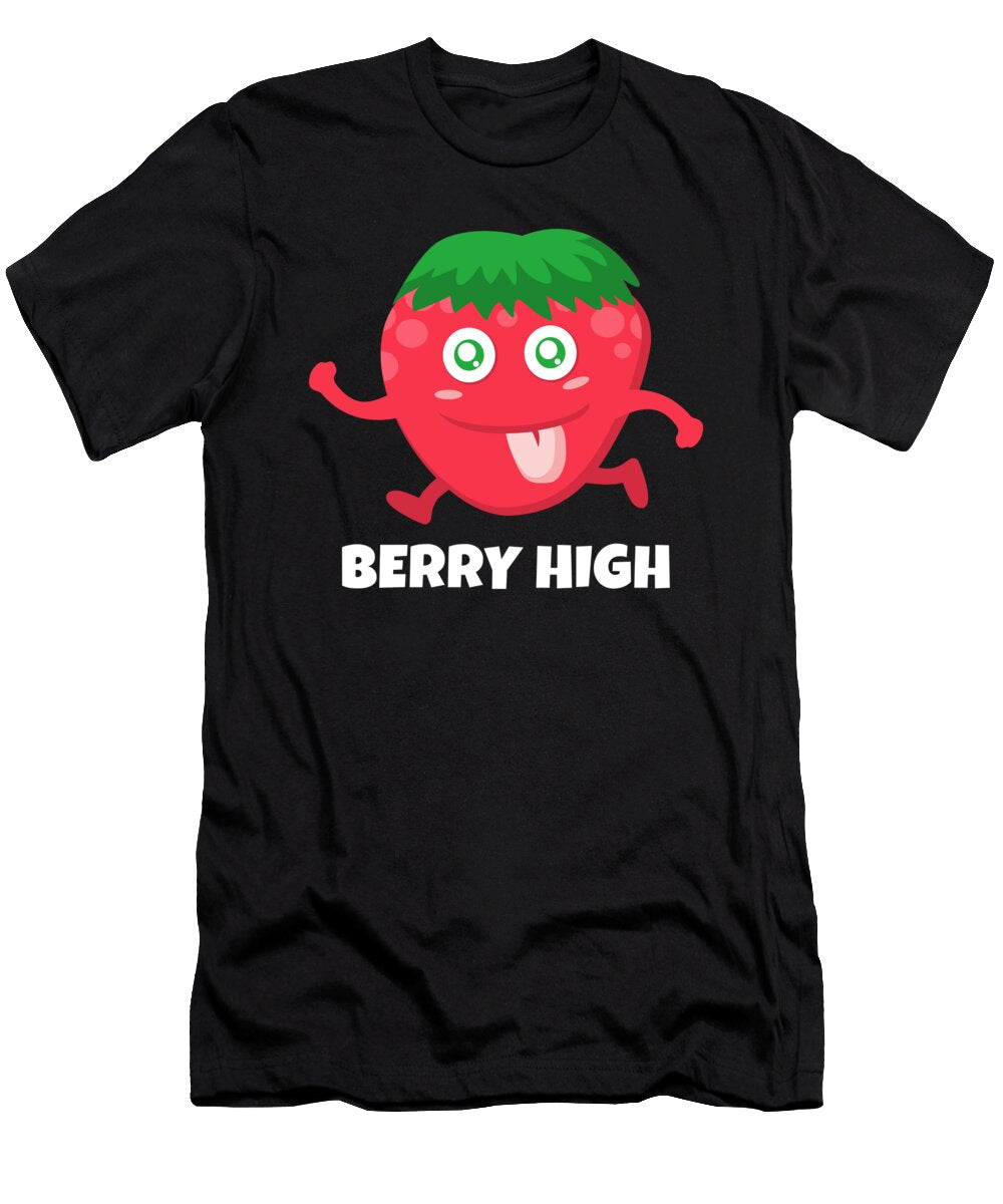 9 Strawberry Strawberries Fruitarians Justus Ratzke T-Shirt