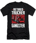 9 Truck Driver Big Rig Trucking Retired Trucker Crazy Squirrel T-Shirt