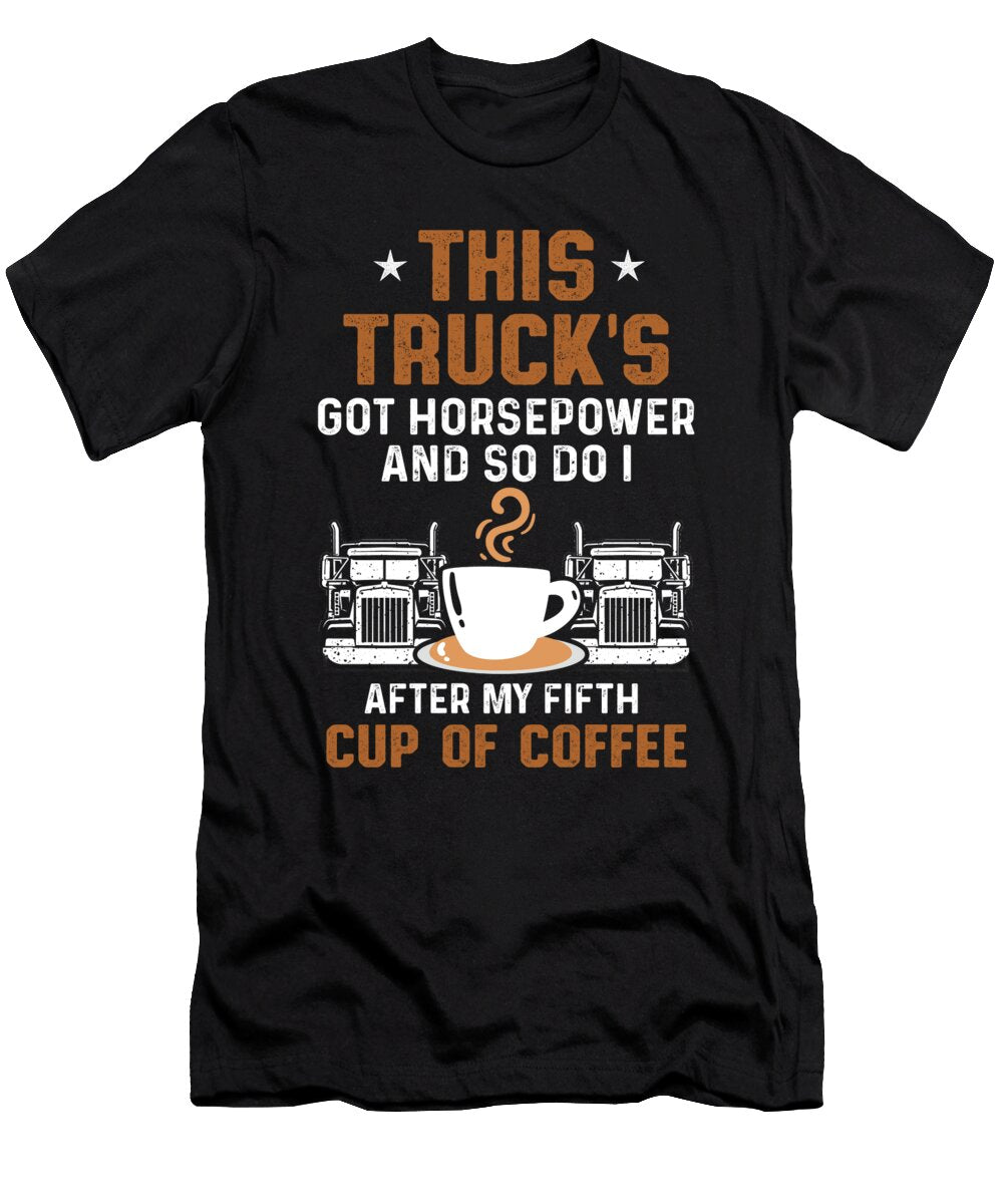 9 Truck Driver Trucker Driving Toms Store T-Shirt