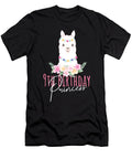 9th Birthday Princess Girl 9 Years Old Llama Lover Bday Product Art Grabitees T-Shirt