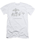 A Bartender At a Tropical Beach Bar Hands Michael Maslin T-Shirt