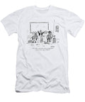 A Bartender in a Saloon Looks Alarmed As Two David Sipress T-Shirt