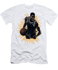 A Basketball Player Showing Precise Wrist Control Quang Vu T-Shirt