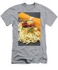 A Bundle of Spaghetti and Various Types of Coloured Pasta Foodcollection T-Shirt