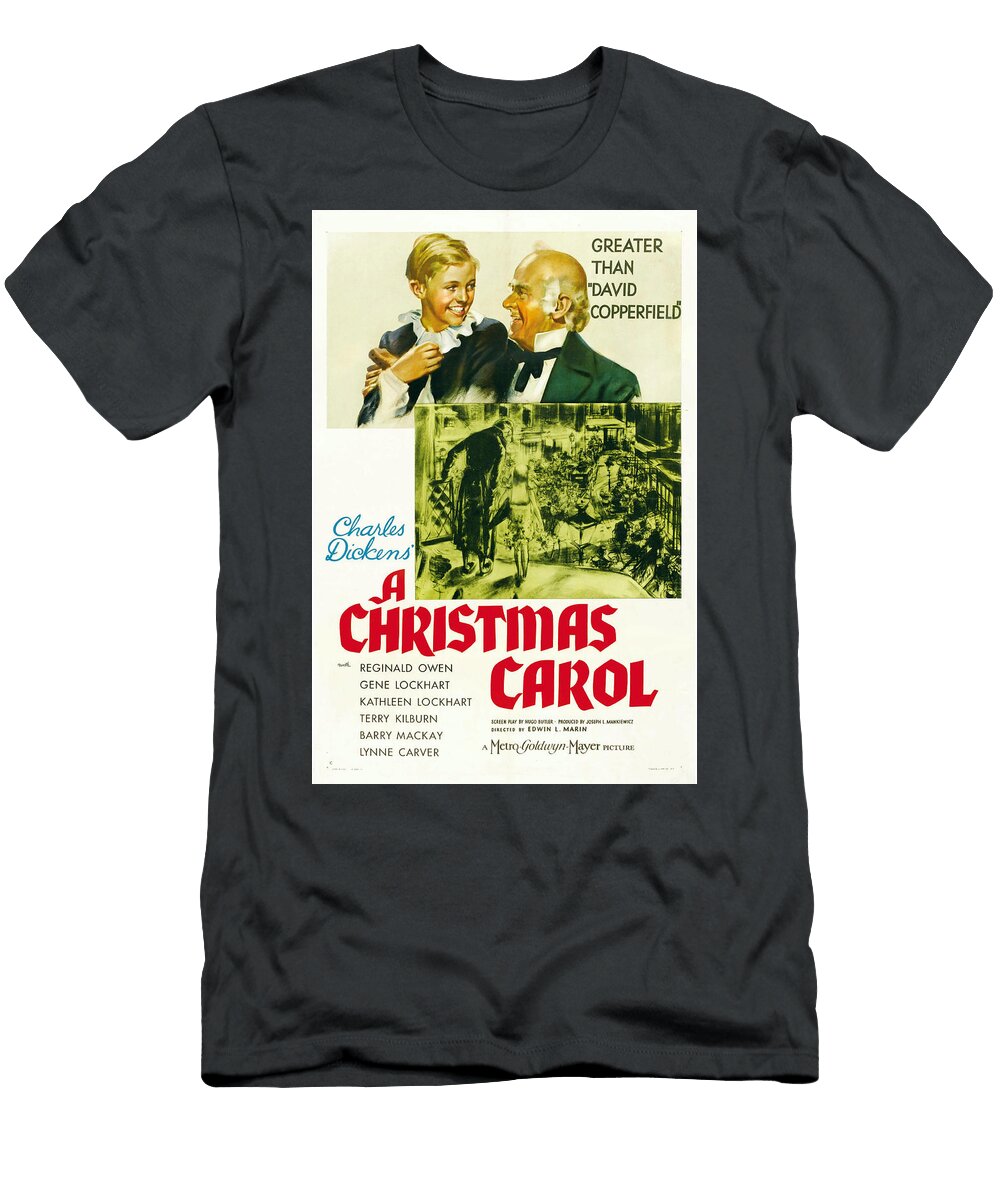 A Christmas Carol 1938 Original Movie Poster T-Shirt