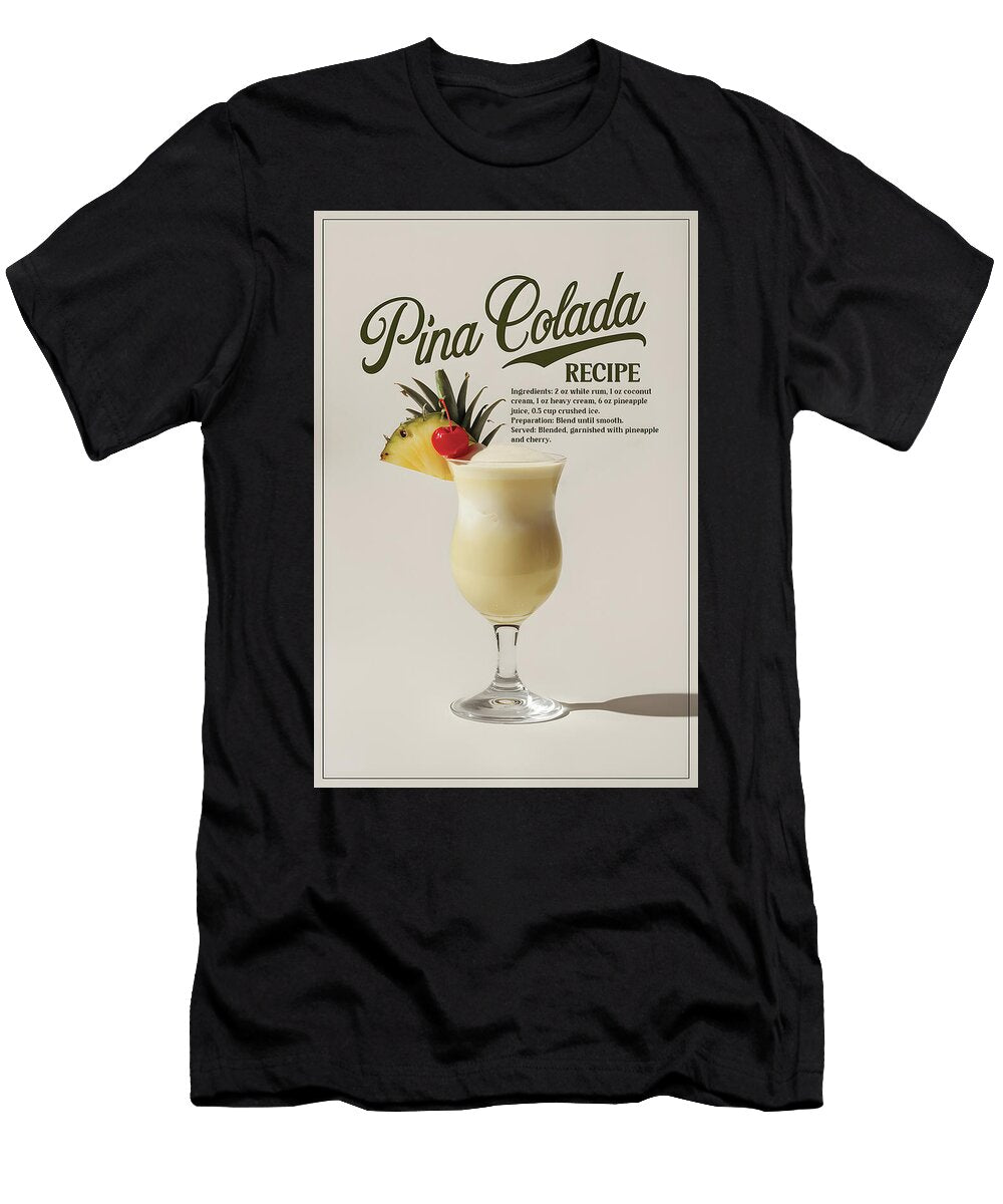 A Classic Pina Colada Cocktail Dale Kincaid T-Shirt
