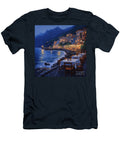 A Cool Night At the Italian Coast Vincent Vango B E Abc Adfeac By Asar Studios Artistic Rifki T-Shirt