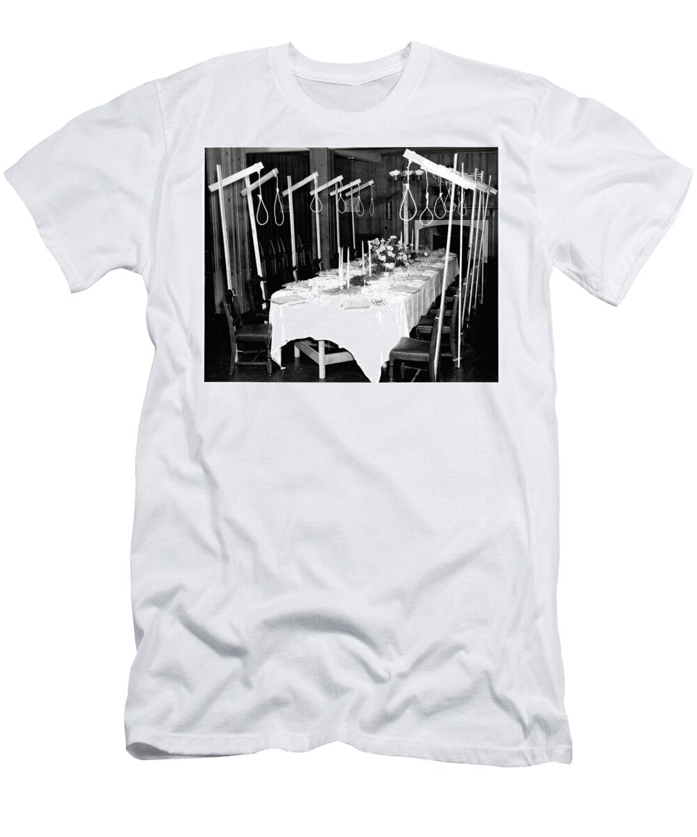 A Dinner Table Set Up for 14 Unsuspecting Guests in 1946 Celestial Images T-Shirt