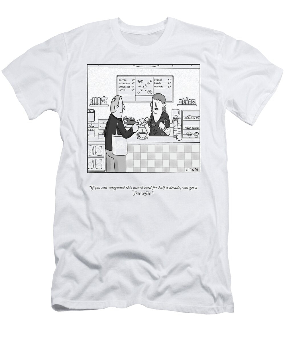 A Free Coffee Colin Tom T-Shirt