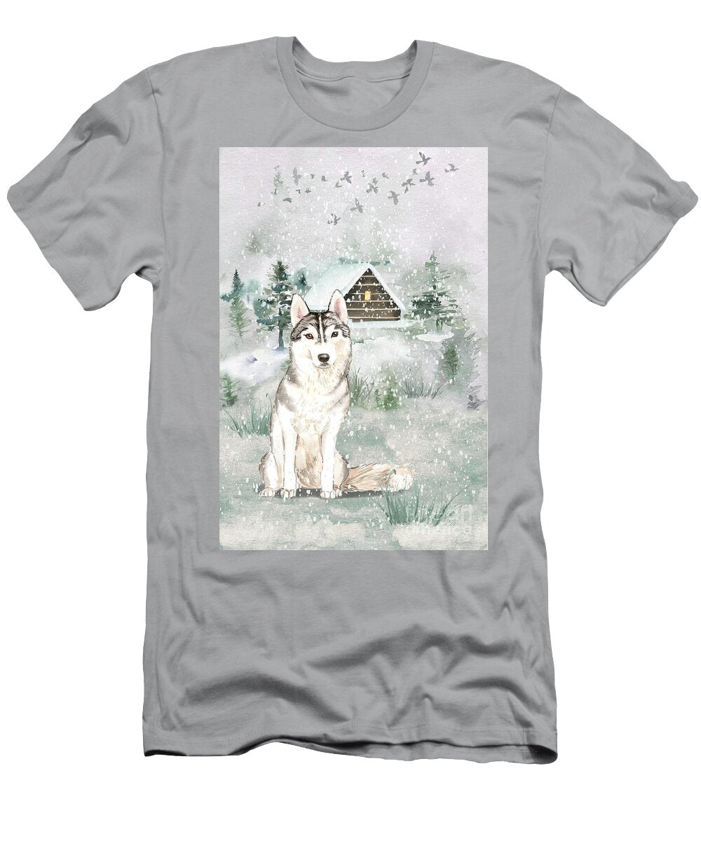 A Husky Winter John Edwards T-Shirt