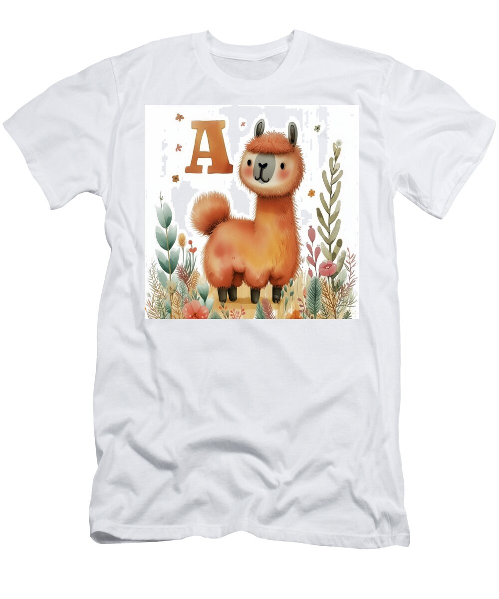 A Is for Alpaca Karen Foley T-Shirt