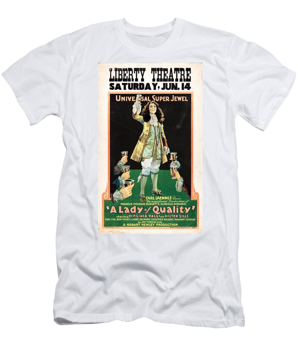 A Lady of Quality 1924 Movie Poster T-Shirt