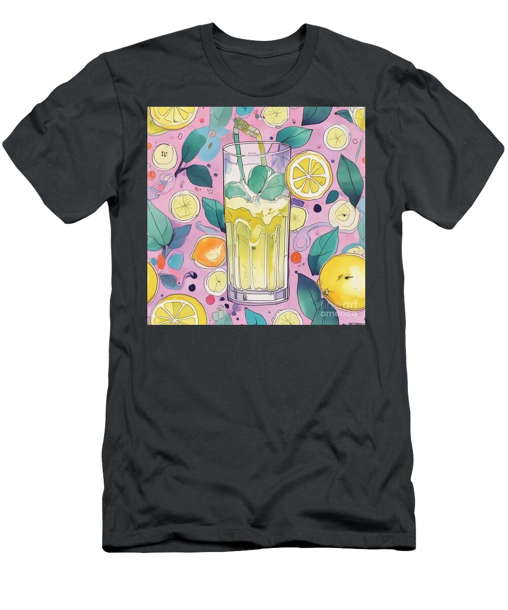 A Lemon Citrus Drink Elisabet Bondesson T-Shirt