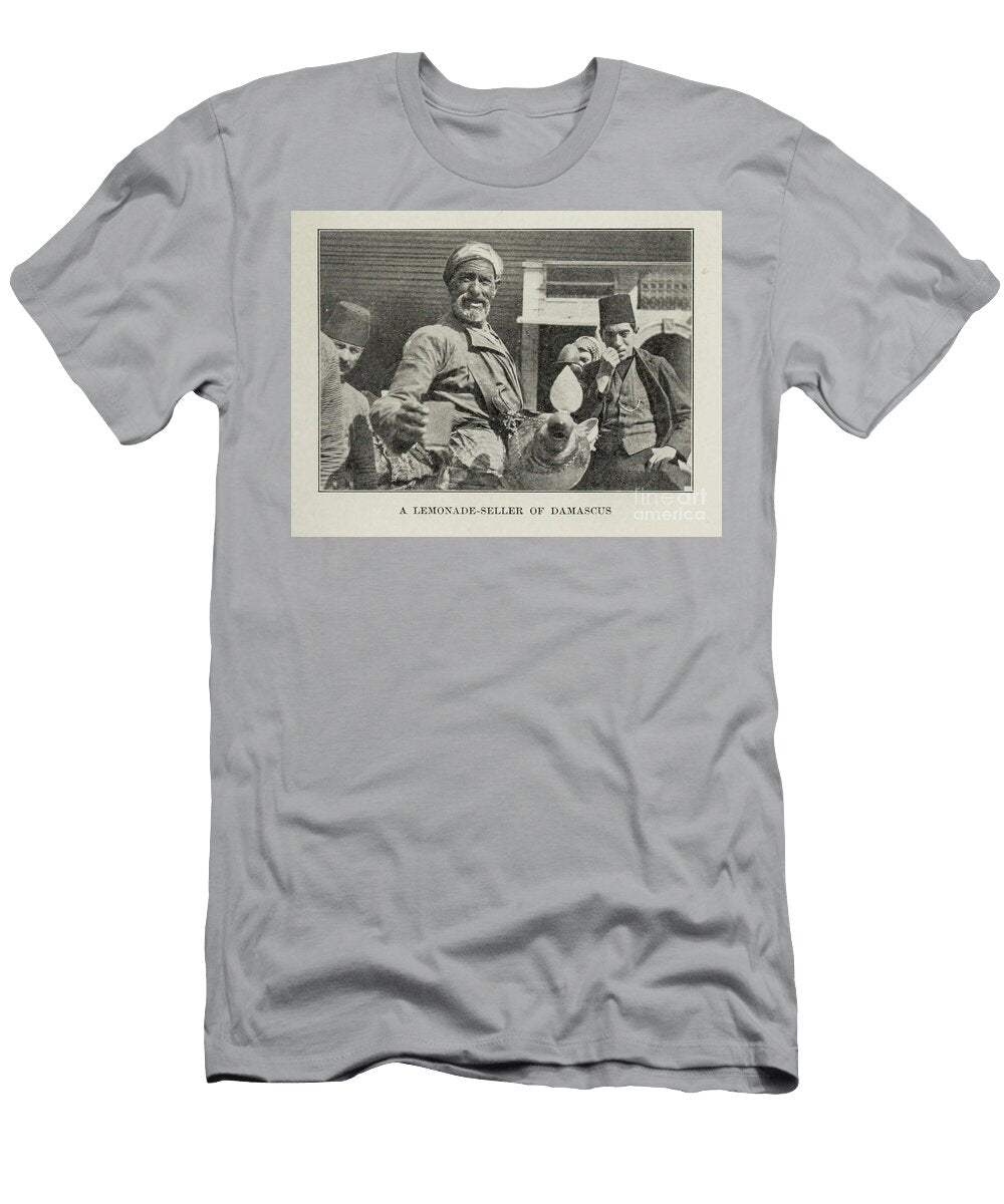 A Lemonade Seller in Damascus Ae1 Historic Illustrations T-Shirt