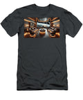 A Luxurious Space Themed Lounge Features Sleek Modern Furniture Mango Art T-Shirt