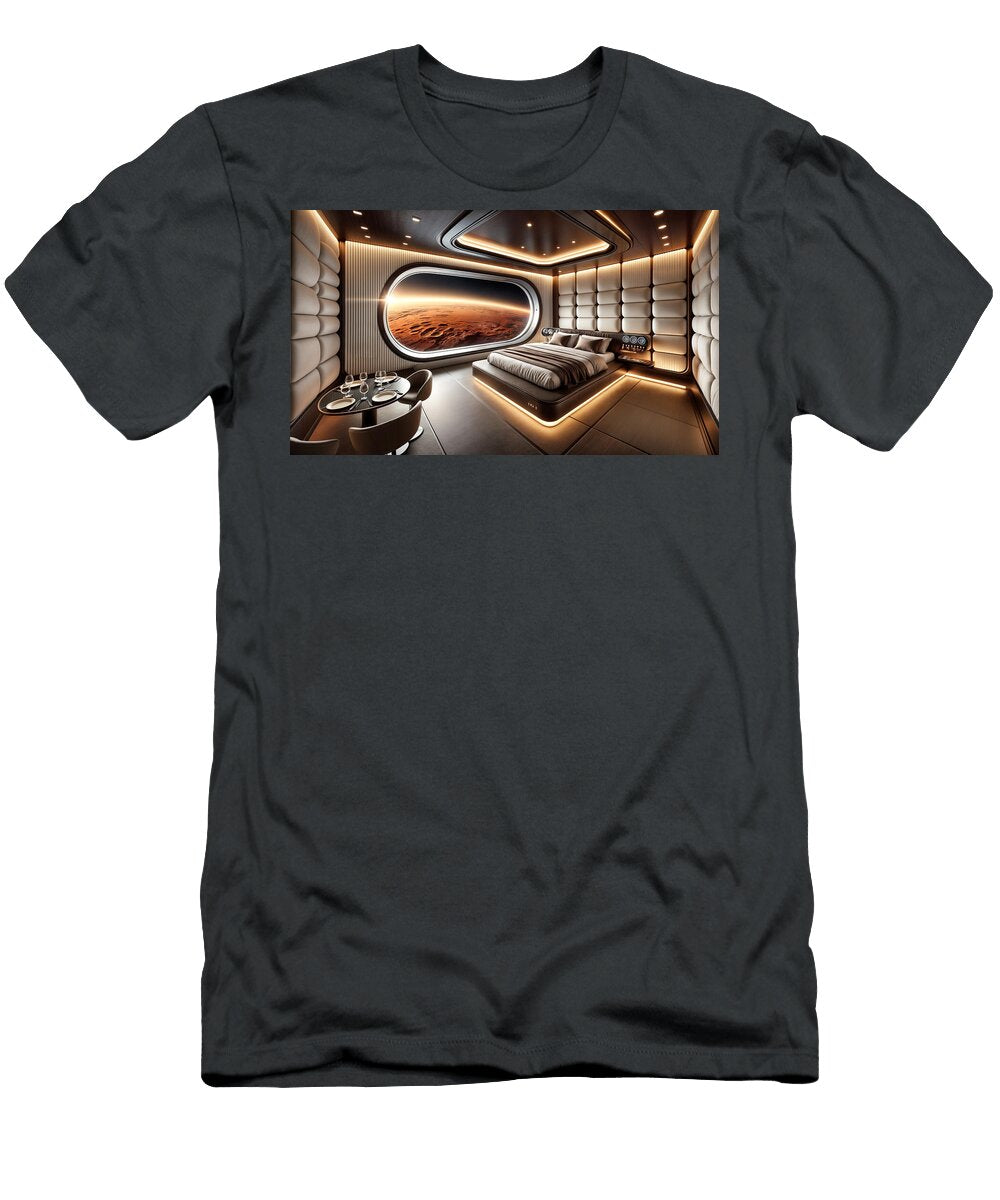 A Luxurious Spaceship Interior Mango Art T-Shirt