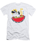 A Person Who Loves Anime and Ramen Funny Panda Licensed Art T-Shirt