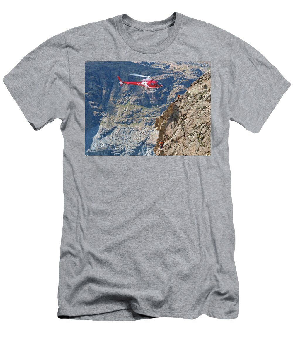 A Rescue Helicopter Is Approaching Menno Boermans T-Shirt