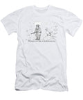 A Rough Looking Man Holding a Shotgun Speaks David Borchart T-Shirt