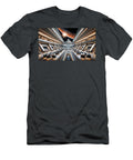 A Sleek Futuristic Space Station Interior Mango Art T-Shirt