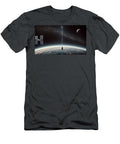 A Space Elevator Extends From the Earths Surface Into the Cosmos Mango Art T-Shirt