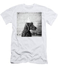 A Standard Poodle Dog Wears a Birthday Ryan Donnell T-Shirt