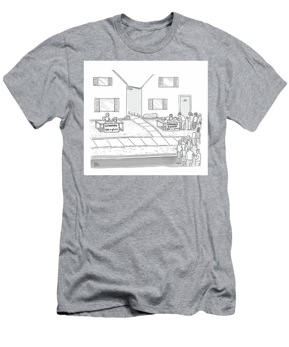 A Suburban Lemonade Stand Attracts No Business Paul Noth Nikki Murphy T-Shirt