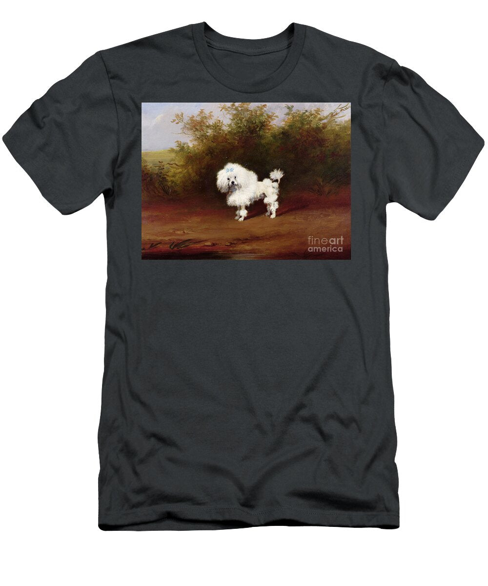 A Toy Poodle in a Landscape Frederick French T-Shirt
