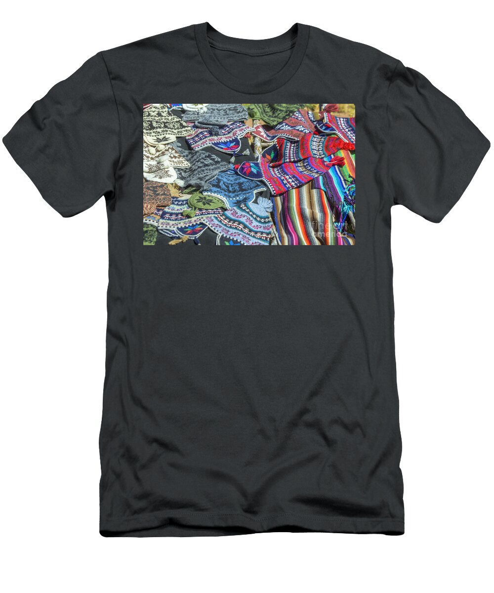 A Variety of Souvenirs Made of Peruvian Wool Patricia Hofmeester T-Shirt
