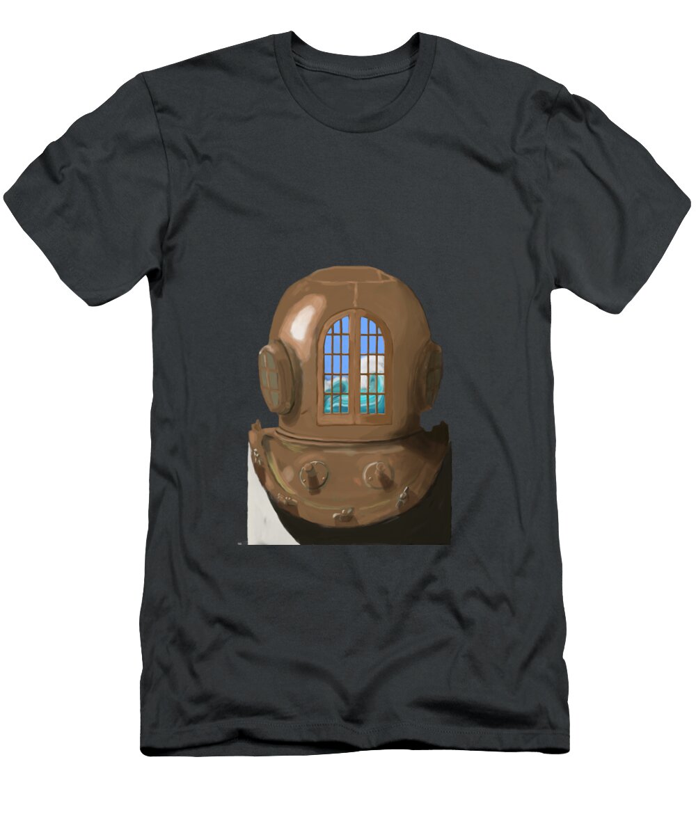 A Wave Inside the Helmet Keshava Shukla T-Shirt